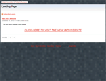 Tablet Screenshot of iapsonline.org